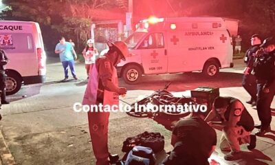 Joven repartidor en moto fallec!ó tras un fuert3 choqu3 en Minatitlán