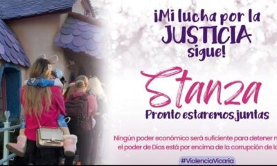 Con lonas, desesperada madre pide que le dejen ver a su hija; exhibe corrupción en el Juzgado de lo Familiar en Minatitlán