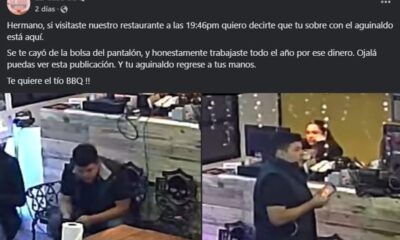 #Viral «Trabajaste todo el año por ese dinero»: Perdió su aguinaldo y lo recuperó intacto