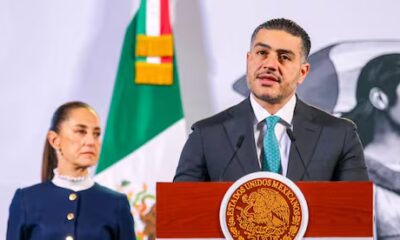 “Fue por un artefacto tipo dron”: García Harfuch sobre expl0siones en Sinaloa este martes; descarta  coche b0mba