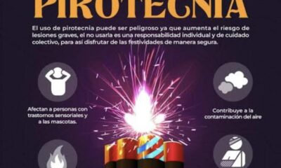 Advierte IMSS Veracruz Sur sobre p3ligr0s de pirotecnia