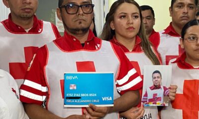 Solicitan ayuda económica para paramédico voluntario de la Cruz Roja Mexicana delegación Minatitlán