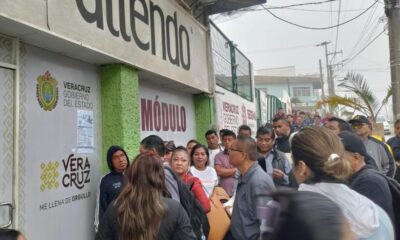 Hicieron fila desde las cuatro de la mañana en el módulo de licencia, pero al final, no hubo servicio en Minatitlán