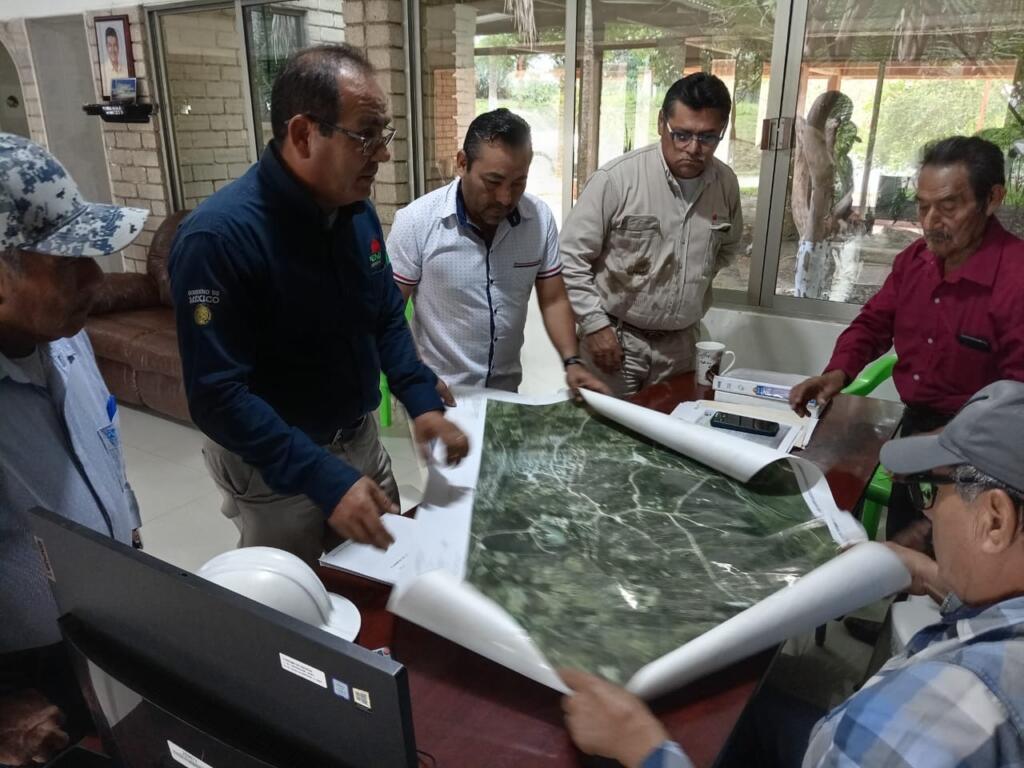 PEMEX avanza acuerdos del proyecto de limpieza las instalaciones de la ex unidad minera de Texistepec