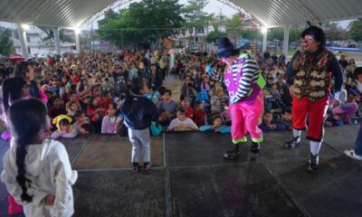 Un éxito la celebración de Los Reyes Magos en la colonia El Naranjito.