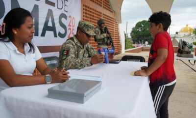 Concluye campaña de canje de armas en el municipio de Cosoleacaque.