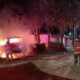 Camioneta ard!ó en llamas en la colonia Salubridad