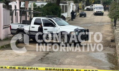 Localizan casa de seguridad en Minatitlán; una mujer f@ll3c!da en su interior, s3cu3str@dor baleado por policías