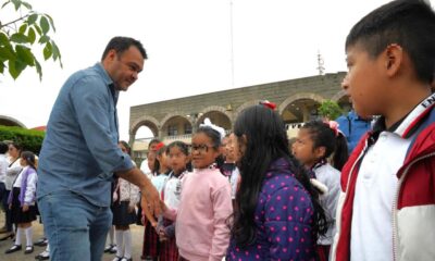 Ponciano Vázquez Parissi llama a la población de Cosoleacaque a participar en el canje de armas 2025.