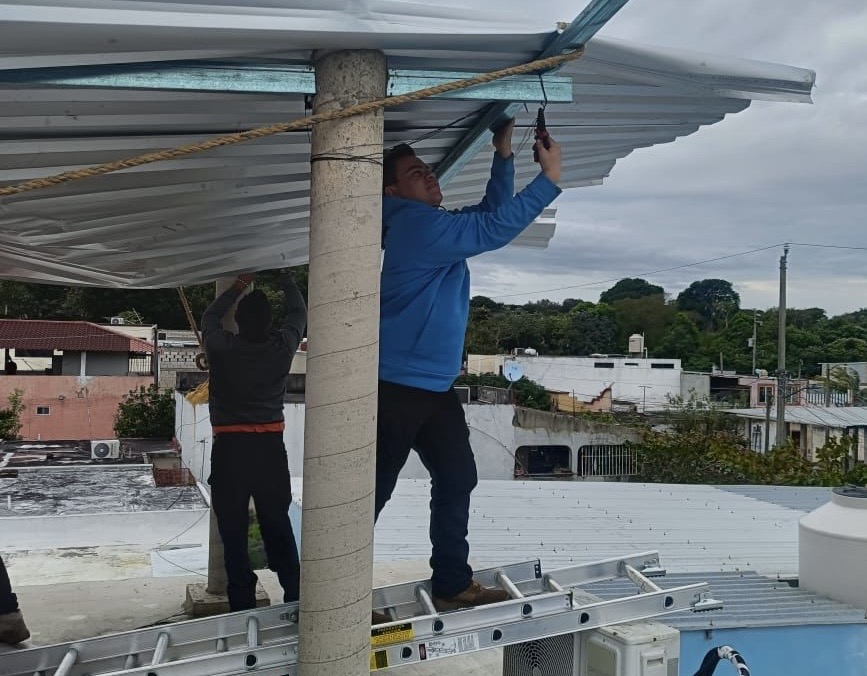 Atiende Protección Civil de Cosoleacaque afectaciones por #FF24