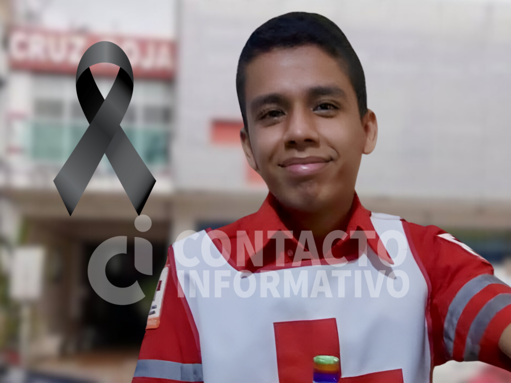 Fall3ció «Kike» paramédico de la Cruz Roja Mexicana delegación Minatitlán