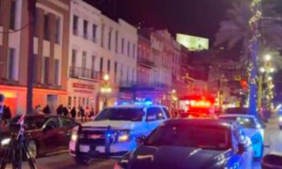 Hombre atr0pell4 a multitud en Nueva Orleans durante festejos de Año Nuevo y m4t4 a 10 personas; abaten a conductor