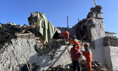 Sacude terremoto de magnitud 7.1 Tingri, China; se reportan personas fall3c!das