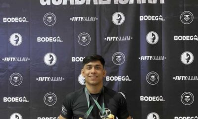 Orgullo minatitleco; doblemente campeón en el torneo Jiujitsu Grappling Industries en Guadalajara, Jalisco (+VIDEO)