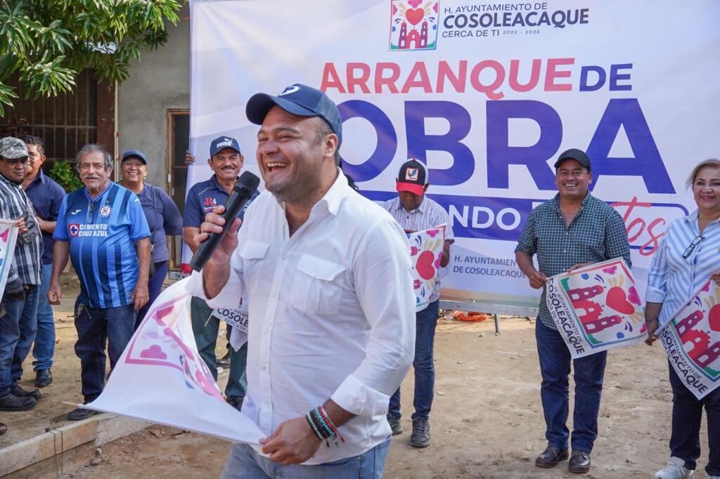 Alcalde de Cosoleacaque comprometido con seguir trabajando hasta el último día de la administración.