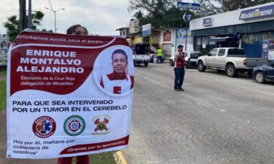 Convocan a nueva colecta a beneficio de Enrique, paramédico de Cruz Roja que lucha contra tum0r en cerebelo