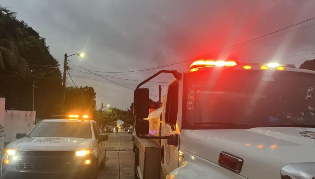 Supuesto incendio de casa habitación resultó ser quema de colchones en la Insurgentes Norte