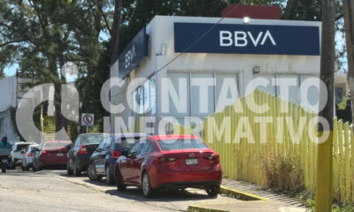 Extraño as@lt0 en sucursal bancaria BBVA en Minatitlán.