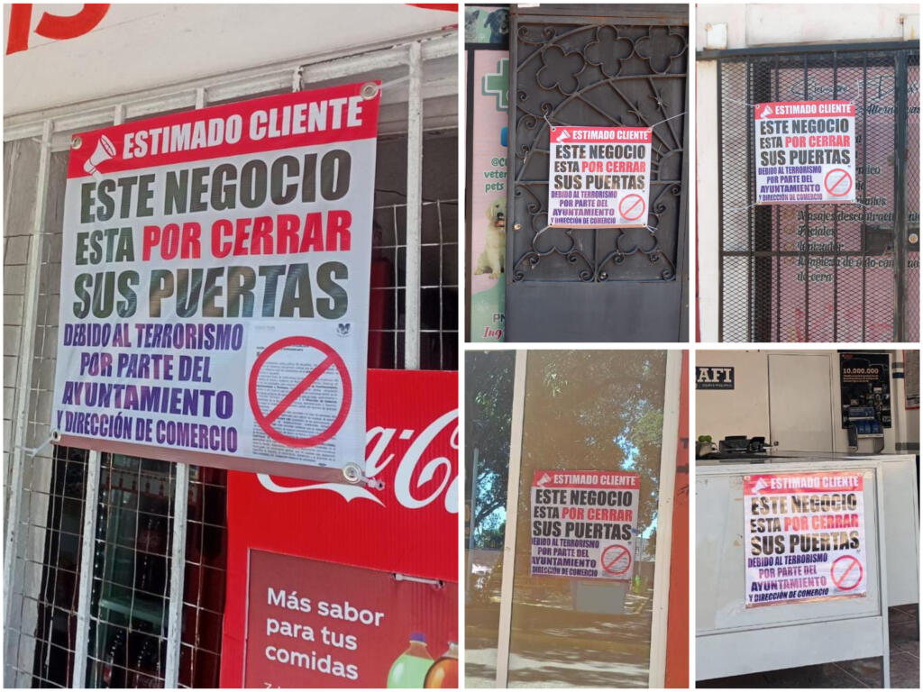 *Comerciantes de Minatitlán amagan con cerrar locales antes de «pagar cu0t@» al Gobierno de Minatitlán