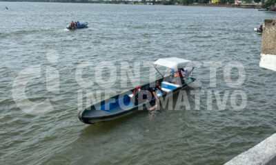 (+VIDEO)Localizan persona s!n v!da en malecón de Minatitlán