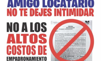 Ante el “t3rr0r!sm0 municipal” comerciantes pedirán la intervención de la Gobernadora y de la presidenta de la republica