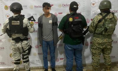 Detienen a dos sujetos con paquetes de estupefacientes en San Andrés Tuxtla