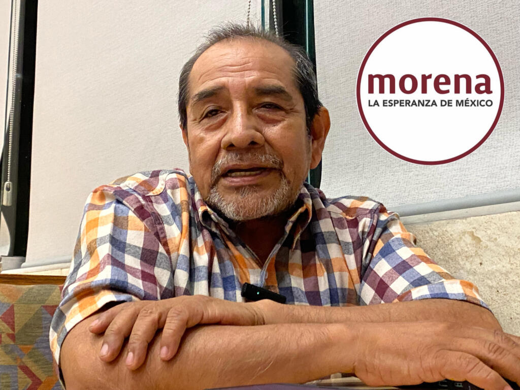 (+VIDEO) Soy 100% MORENA, no voy llegando: Guillermo Reyes Espronceda, aspirante a alcalde de Minatitlán