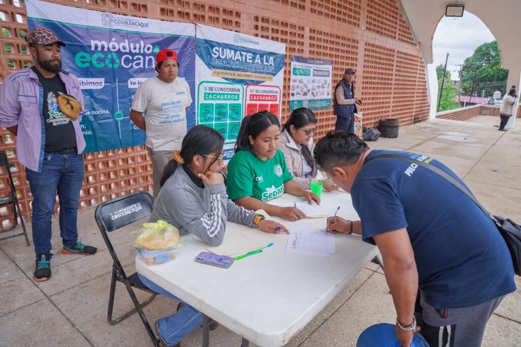 El H. Ayuntamiento de Cosoleacaque invita a hacer conciencia sobre la separación de basura.