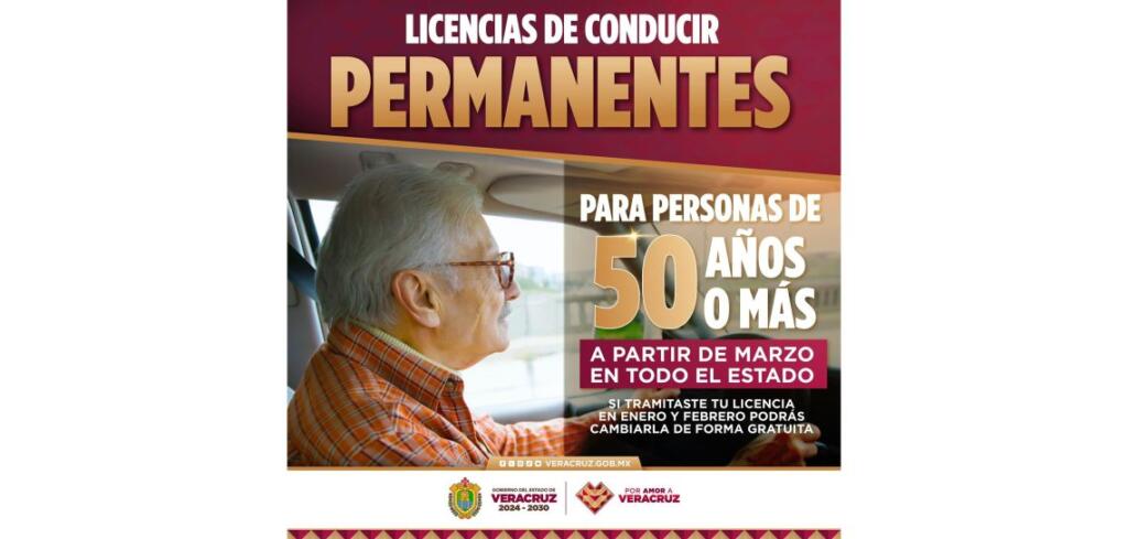 En marzo, licencias de conducir permanentes para mayores de 50 años: Rocío Nahle