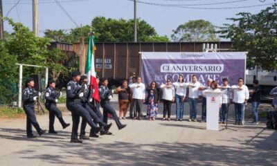 Conmemora Cosoleacaque el 101 aniversario del combate en la estación de Hibueras.