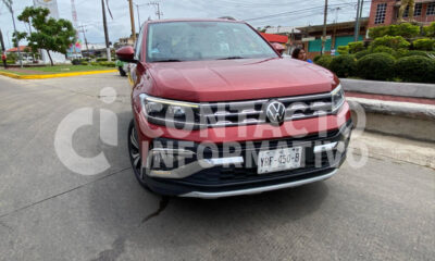 *Acc!d3nt3 de tránsito en Minatitlán deja a motociclista h3r!d@*