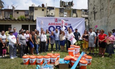 Ponciano Vázquez Parissi arranca programa de mejoramiento de imagen del fraccionamiento Fovissste.