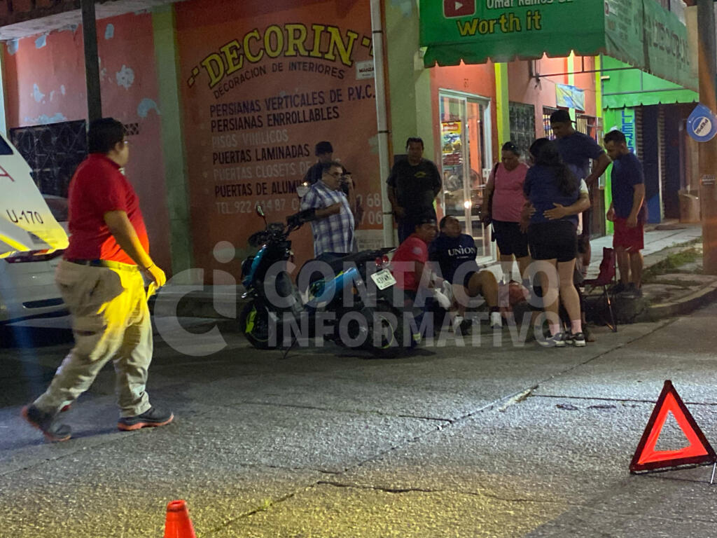 Dos mujeres l3sion4das en acción!dent3 de tránsito en la colonia Santa Clara
