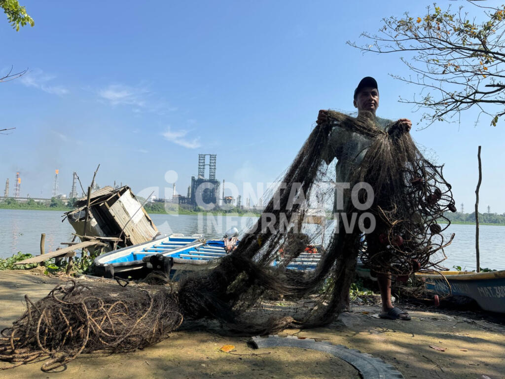 Planta de Coque, la contaminación total en el río Coatzacoalcos