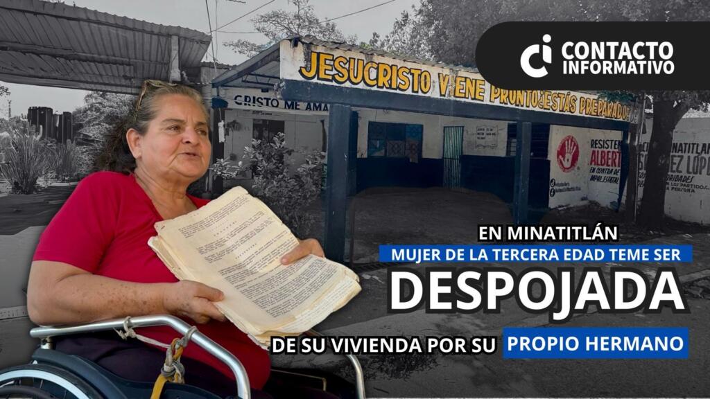 (+VIDEO) Mujer de la tercera edad, teme ser d3sp0jada de su vivienda a manos de su hermano mayor; solicita la asistencia de autoridades