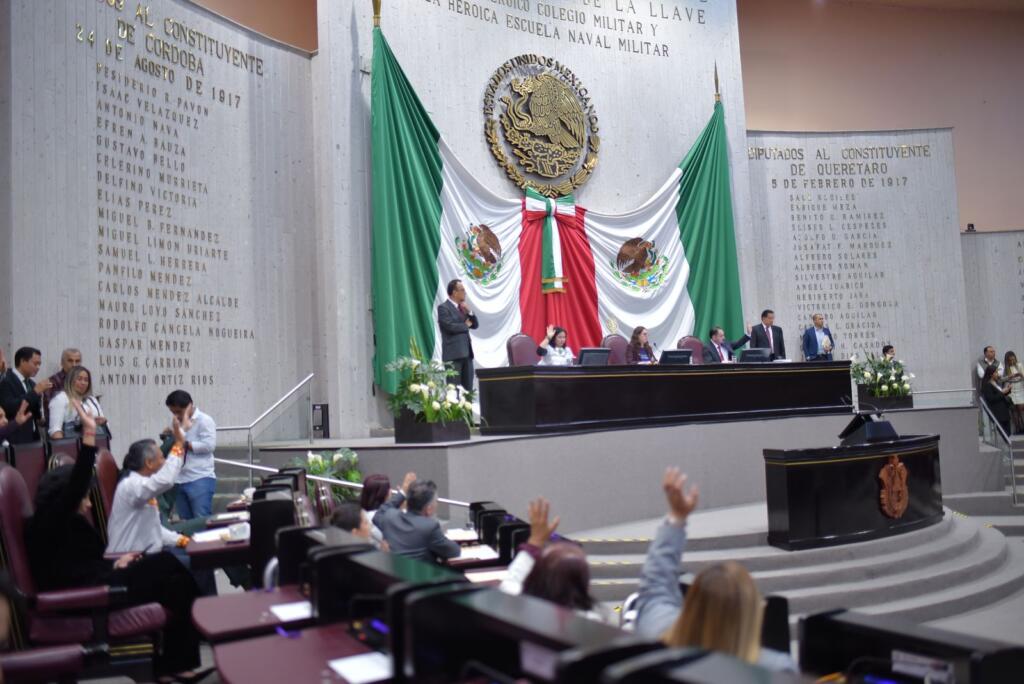 *Aprueba Congreso de Veracruz minuta sobre no reelección y nepotismo*