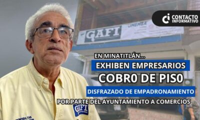 (+VIDEO)Exhiben modalidad de “C0bro de P!so” disfrazado de empadronamiento del Ayuntamiento de Minatitlán a comerciantes