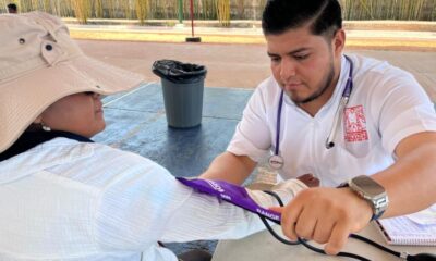 Exitosa brigada médica en la cabecera municipal de Cosoleacaque.