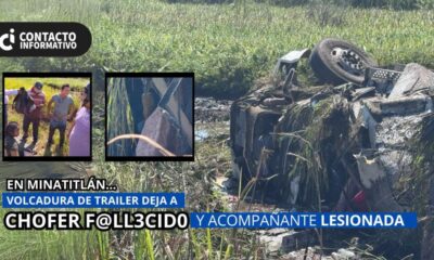 (+VIDEO)Trágica v0lcadur4 de tráiler en “Las Matas” deja un mu3rto y una mujer h3rid4.