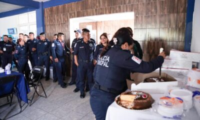 El H. Ayuntamiento de #Cosoleacaque reconoce entrega y valentía de los elementos de la Policía Municipal.