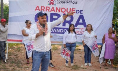 Se suman más obras para el municipio de Cosoleacaque.
