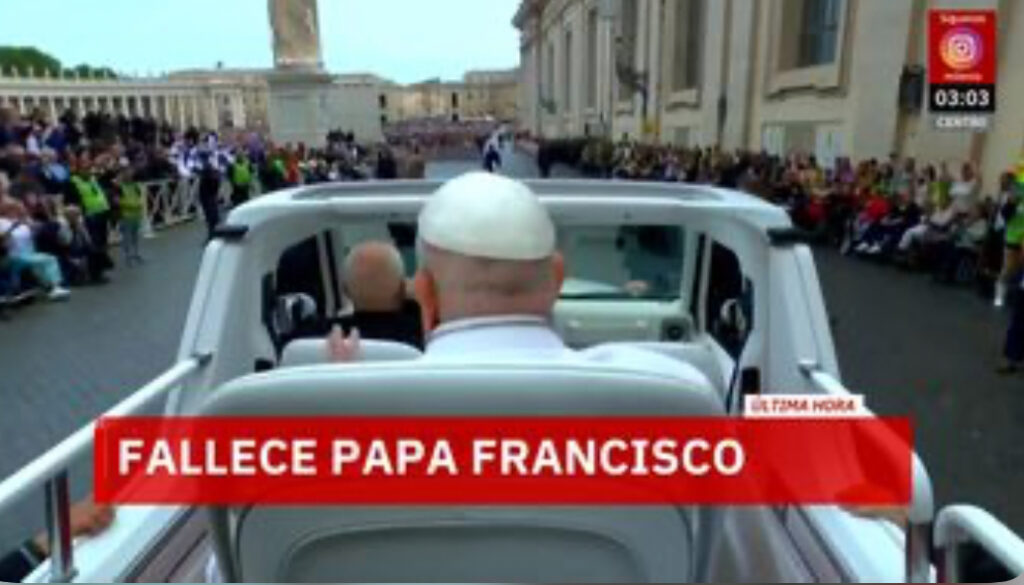 Mur!ó el papa Francisco, líder máximo de la Iglesia católica, a los 88 años Mur!ó el papa Francisco, líder máximo de la Iglesia católica, a los 88 años
