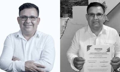 As3sin4n a Germán Anuar, candidato de Morena y PVEM, en Coxquihui, Veracruz