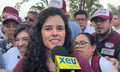 Pese a as3sin4to de candidato de Coxquihui, hay tranquilidad en el estado: Luisa María Alcalde