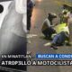 Buscan a conductor que atr0p3lló a motociclista y huyó del lugar en Minatitlán