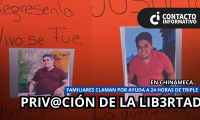 Familiares claman por Ayuda a 24 Horas de triple privación de la libertad en Chinameca, Veracruz
