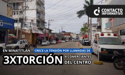 (+VIDEO) Crece la tensión en Minatitlán por llamadas de ext0rs!ón a comerciantes del Centro