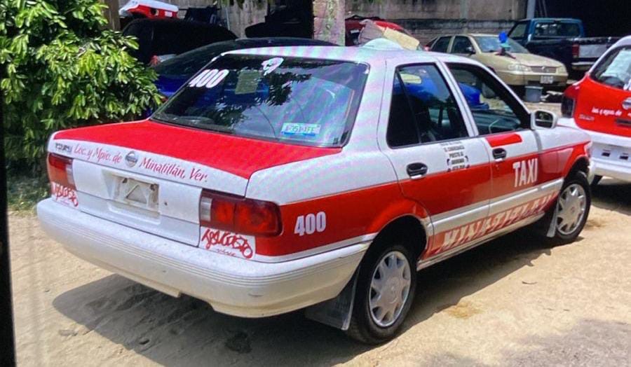 Se r0ban taxi en Minatitlán