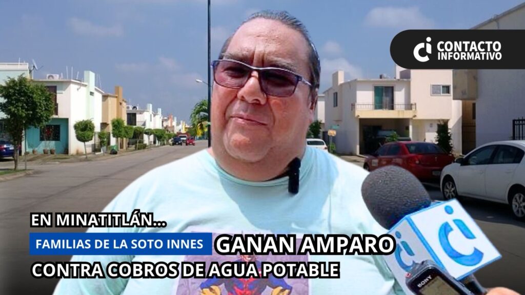 (+VIDEO) *Familias del fraccionamiento Soto Innes ganan amparo contra cobros de agua potable*