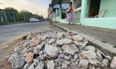(+VIDEO) *Trabajos «a medias» en la colonia Cuauhtémoc, acusan vecinos*